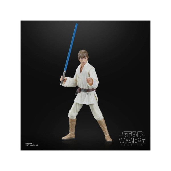 Figura hasbro star wars a new hope the black series luke skywalker