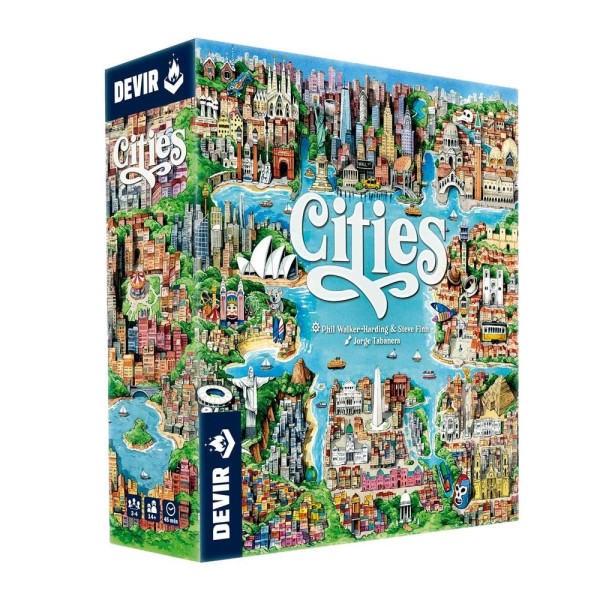 Juego de mesa cities