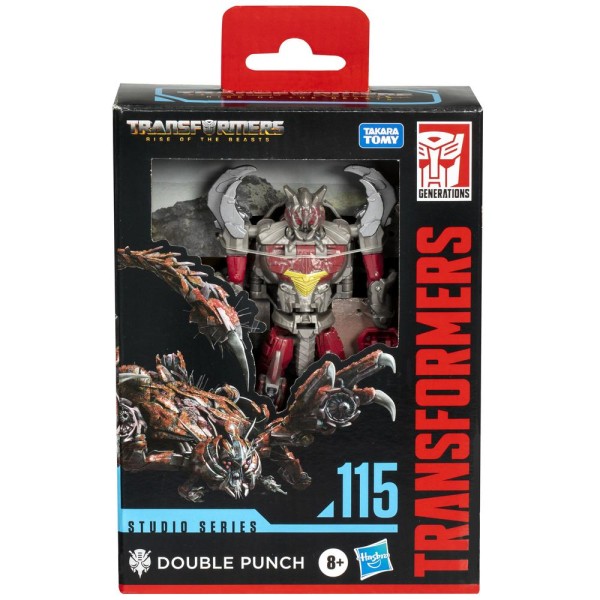 Figura hasbro transformers double punch studio series el despertar de las bestias