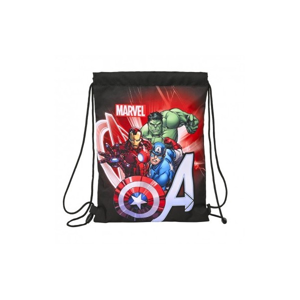 Saco Plano Junior Avengers Infinity 26cm x 34cm.