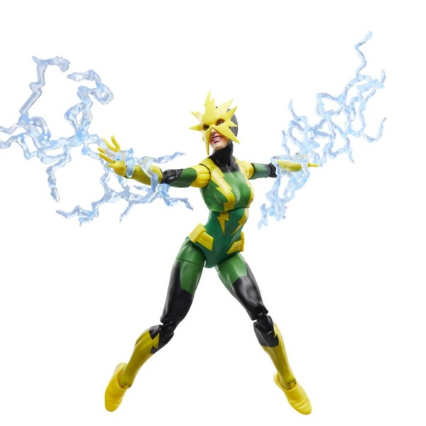 Figura hasbro marvel legends series spider - man electro (francine frye)