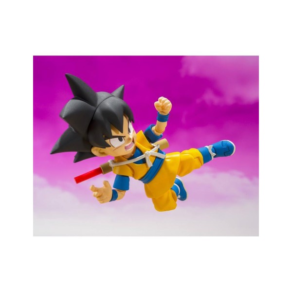 Son goku (mini) - daima - figura 7 cm dragon ball daima sh figuarts