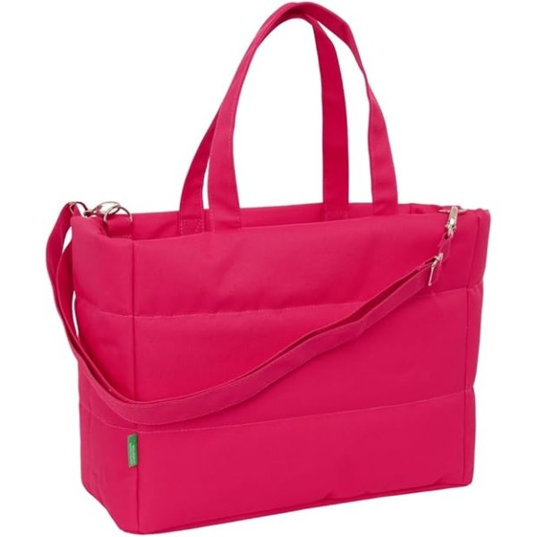 Bolso Con Bolsillo Para Portatil 14,1'' Benetton Cherry 54X17X31Cm