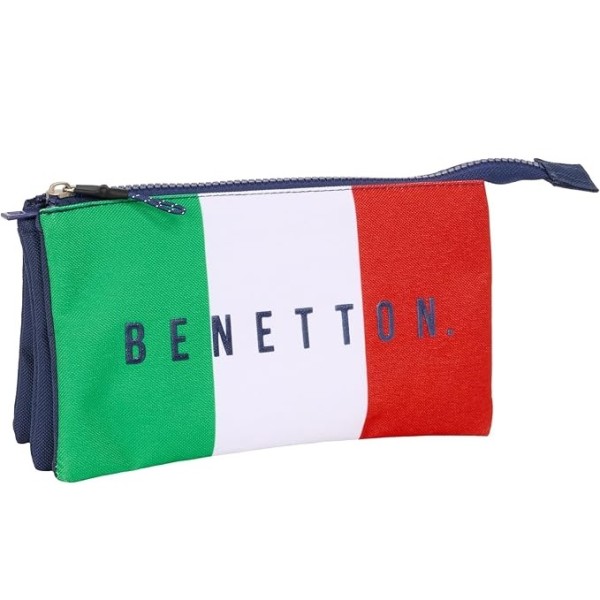 Portatodo Triple Benetton Flag 22X3X12Cm