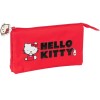 Portatodo Triple Hello Kitty Iconic 22X3X12Cm