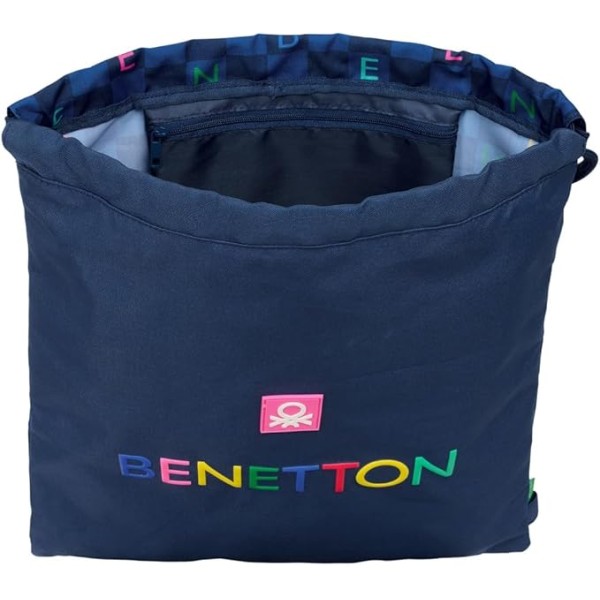 Saco Plano Benetton Damero 35X40Cm