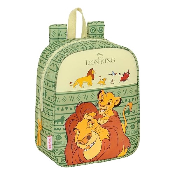 Mochila Guarderia Adapt.Carro Mufasa 22X10X27Cm