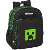 Mochila Junior Adapt.Carro Minecraft Tnt 32X12X38Cm