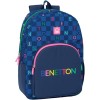 Mochila Adapt.Carro Benetton Damero 46X30X14Cm