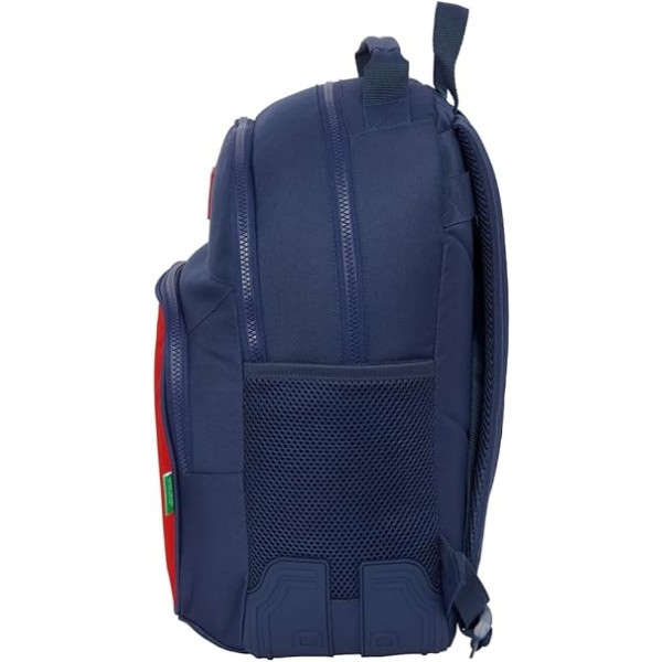 Mochila Doble Adapt.Carro Benetton Flag 32X15X42Cm