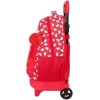 Mochila Gde. C/Ruedas Compact Extraible Hello Kitty Iconic 33X22X45Cm