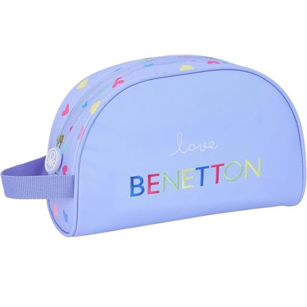 Neceser Adapt.Carro Benetton Lila 28X10X18Cm