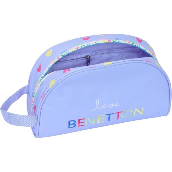 Neceser Adapt.Carro Benetton Lila 28X10X18Cm