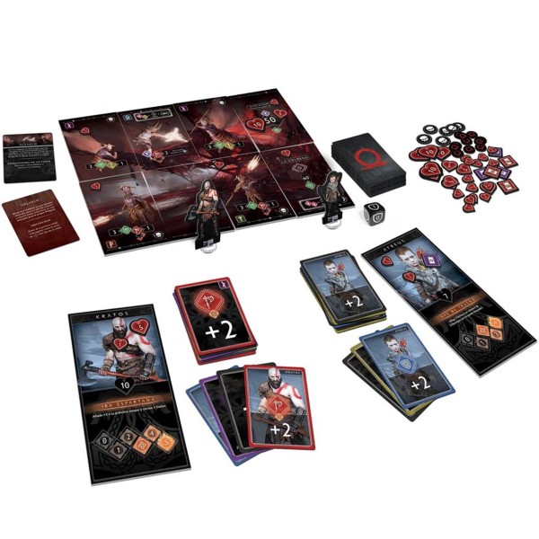 Juego de mesa god of war: el juego de cartas pegi 14