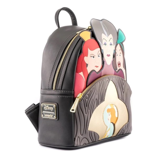 Mochila loungefly disney villanos malvada madrastra y hermanastras