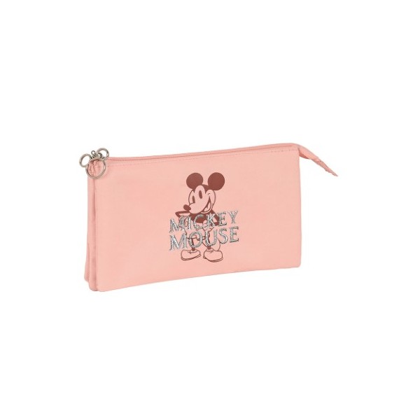 Portatodo Triple Mickey Mouse Cotton 22x12x3cm