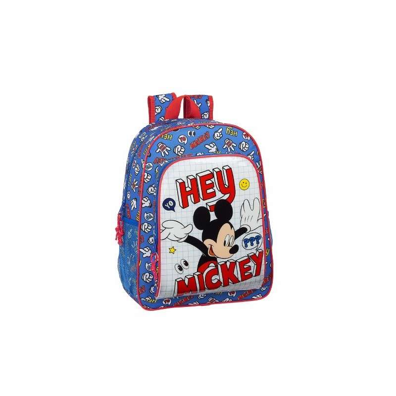 Mochila Mickey Disney Adaptable 33x14x42cm.