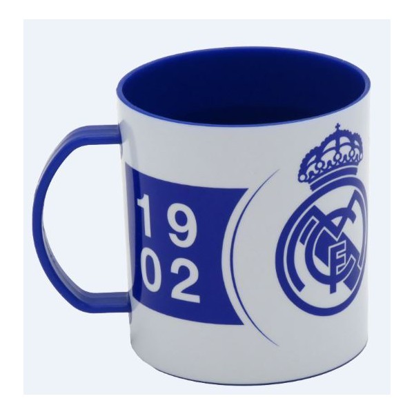 Taza Plástico Microondas Real Madrid 400ml