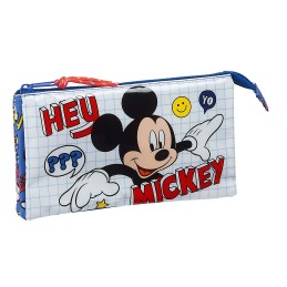 Portatodo Triple Mickey Disney 22x12x3cm