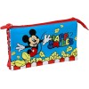 Portatodo Triple Mickey Mouse Happy Smiles 22x3x12cm