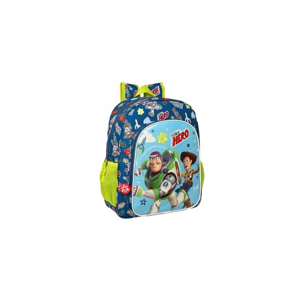 Mochila Junior Adapt.Carro Toy Story Space Hero 32x12x38cm