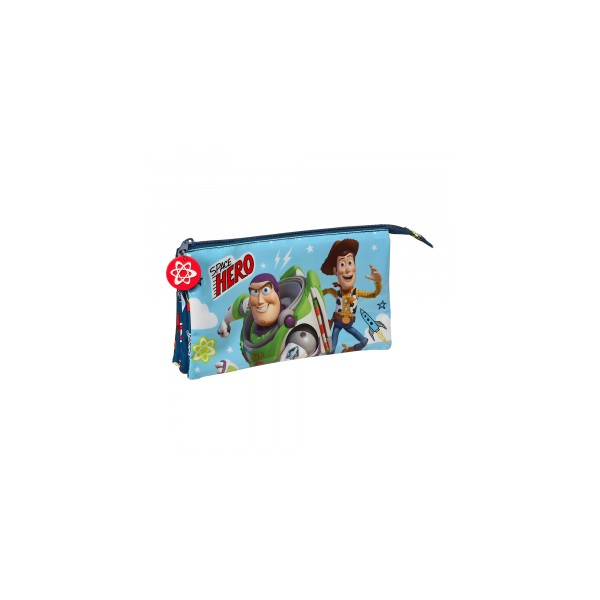 Portatodo Triple Toy Story Space Hero 22x3x12cm