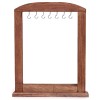 Soporte Mediano para Colgar - Madera Oscura (40x30 cm)