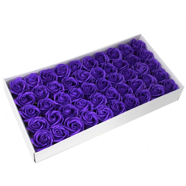 Flor de manualidades deco mediana - violeta