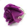 Flor de manualidades deco mediana - violeta escura