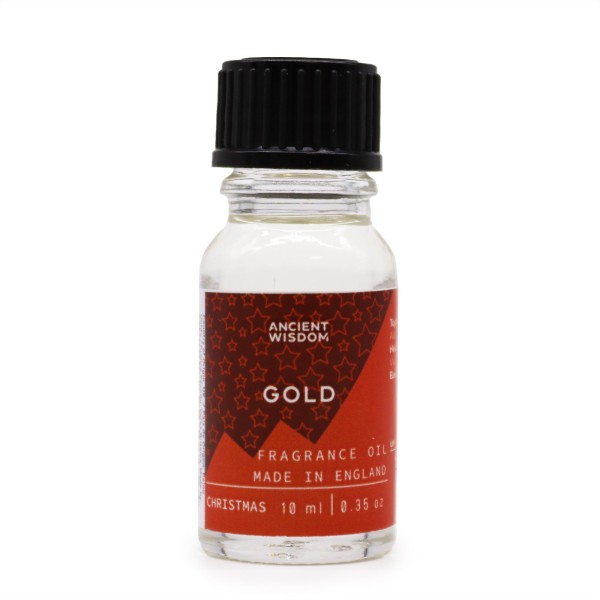 Aceites de Fragancia 10ml - Oro (navidad)