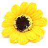 Flor de girasol manualidades deco mediana - amarillo