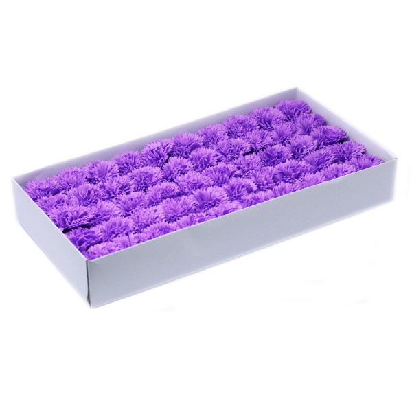 Flor de Jabón Manualidades - claveles - Violeta