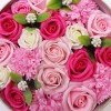 Caja Redonda - Baby Blessings - Rosas