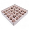 Flor de Jabón Artesanal - Grande Vintage Rose - Beige