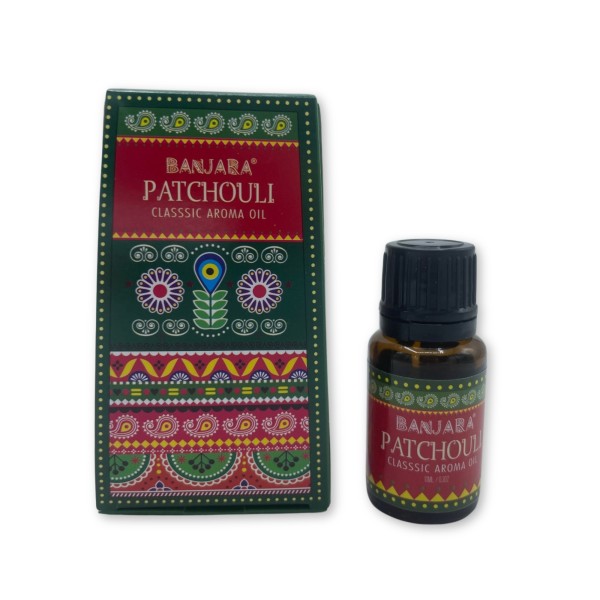 Aceite con fragancia de la India Banjara 10ml - Pathchouli