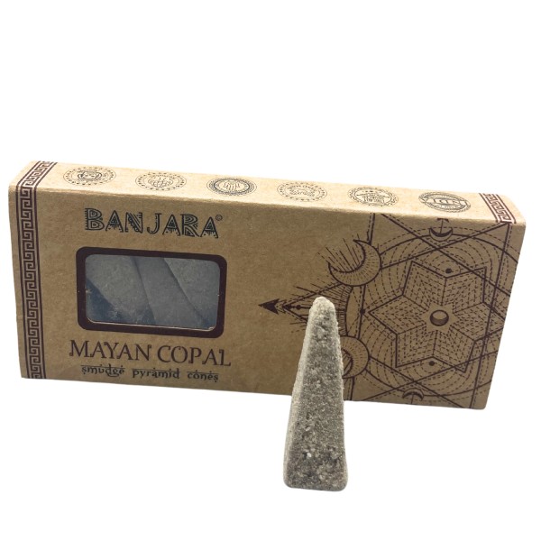 Conos piramidales Banjara Smudge - Copal maya