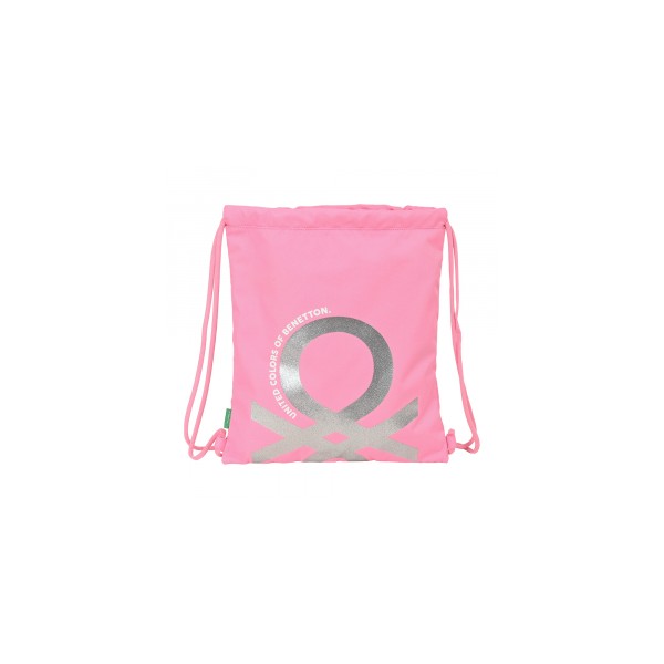 Saco Plano Benetton Flamingo Pink 35x1x40cm