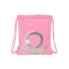 Saco Plano Benetton Flamingo Pink 35x1x40cm