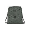 Saco Plano Reciclable Blackfit8 Skull 35x1x40cm