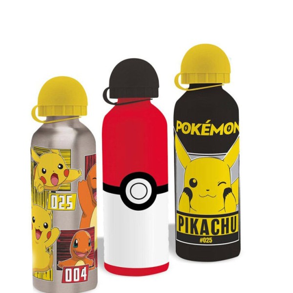 Botella Cantimplora Aluminio 500Ml Pokemon