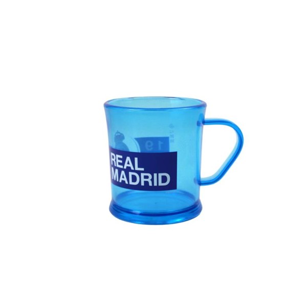 Real Madrid Taza Translúcida 9.5x8x12cm.