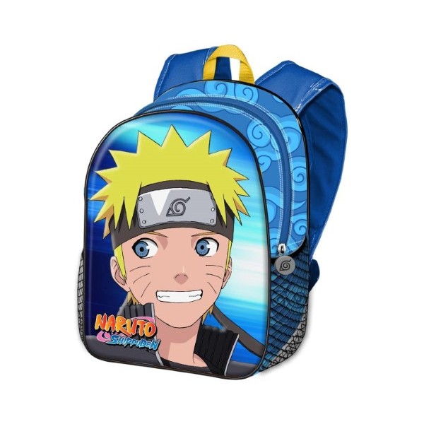 Mochila 3D Naruto 31x27x11cm.