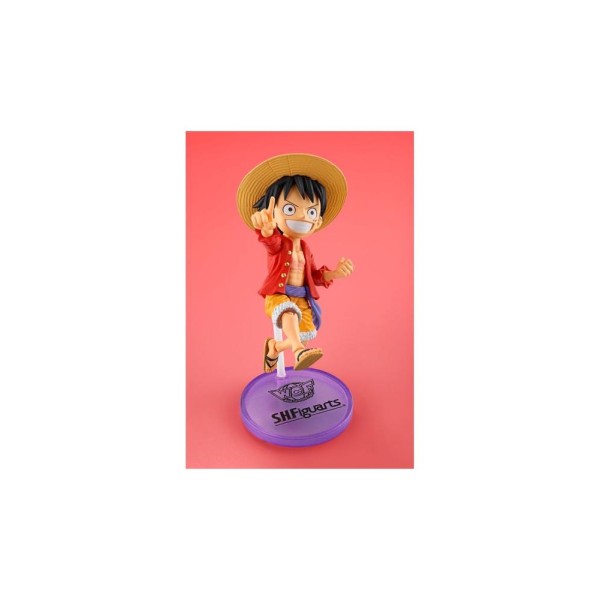 Figura tamashii nations one piece world collectable figure x sh figuarts monkey d. luffy