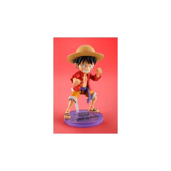 Figura tamashii nations one piece world collectable figure x sh figuarts monkey d. luffy