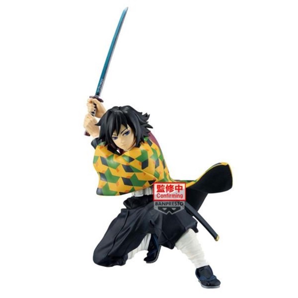 Figura banpresto demon slayer kimetsu no yaiba vibration stars giyu tomioka 11cm