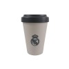 Real Madrid Vaso Para Llevar Crema Empolvado 400Ml.