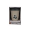 Real Madrid Vaso Para Llevar Crema Empolvado 400Ml.