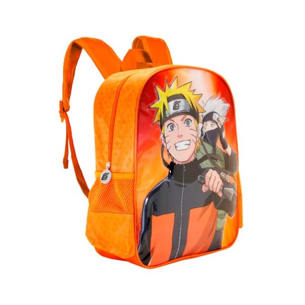 Mochila Basic Naruto Adaptable 31x39x15cm.