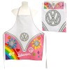 Delantal Algodon - Caravana Volkswagen VW T1 Camper Summer Love