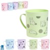 Taza Cats Plastico Surt. 400Ml